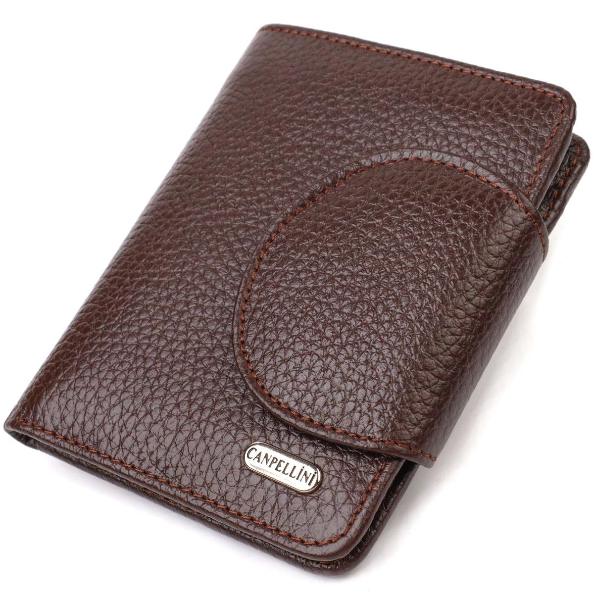 Портмоне женское кожаное Canpellini 21808 Коричневый (55587)