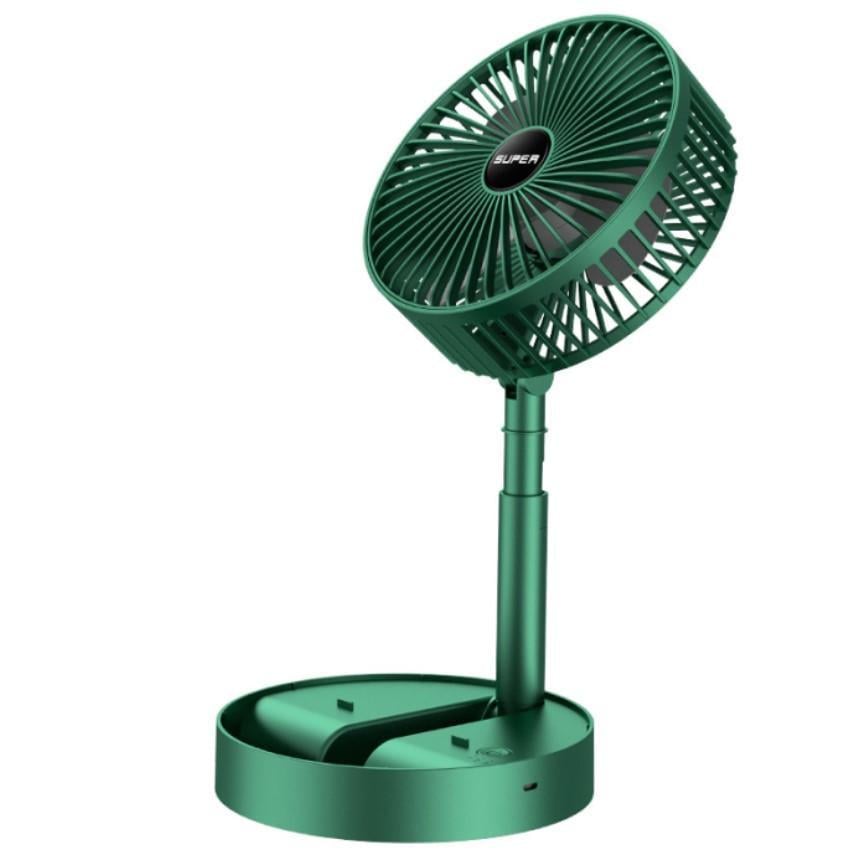 Вентилятор настольный Fan Folding Storage USB на аккумуляторе с телескопической ножкой до 36 см (MX-00009130)