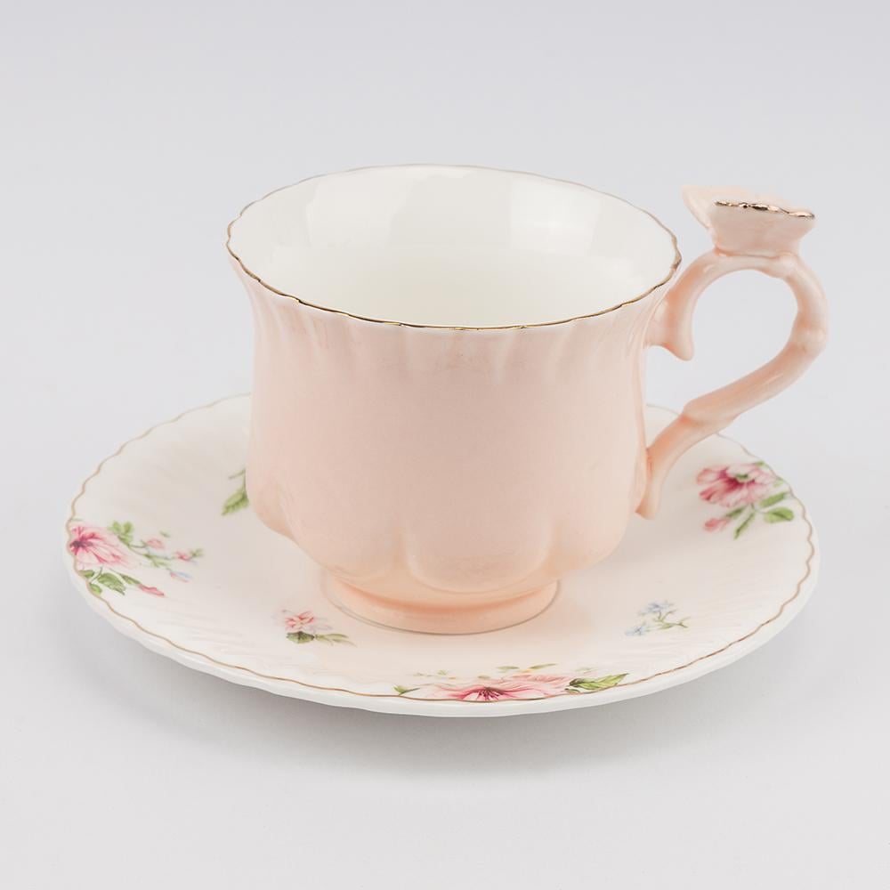 Набор чайных чашек и блюдец Нежный вальс на 6 персон 260 мл (9292-007) - фото 8