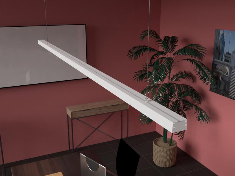 Светильник светодиодный подвесной линейный LEDUA N23-500 220V 13,5W 1250 Lm 6000К Белый (25313597) - фото 3 Светильник светодиодный подвесной линейный LEDUA N23-500 220V 13,5W 1250 Lm 6000К Белый (25313597) - фото 3