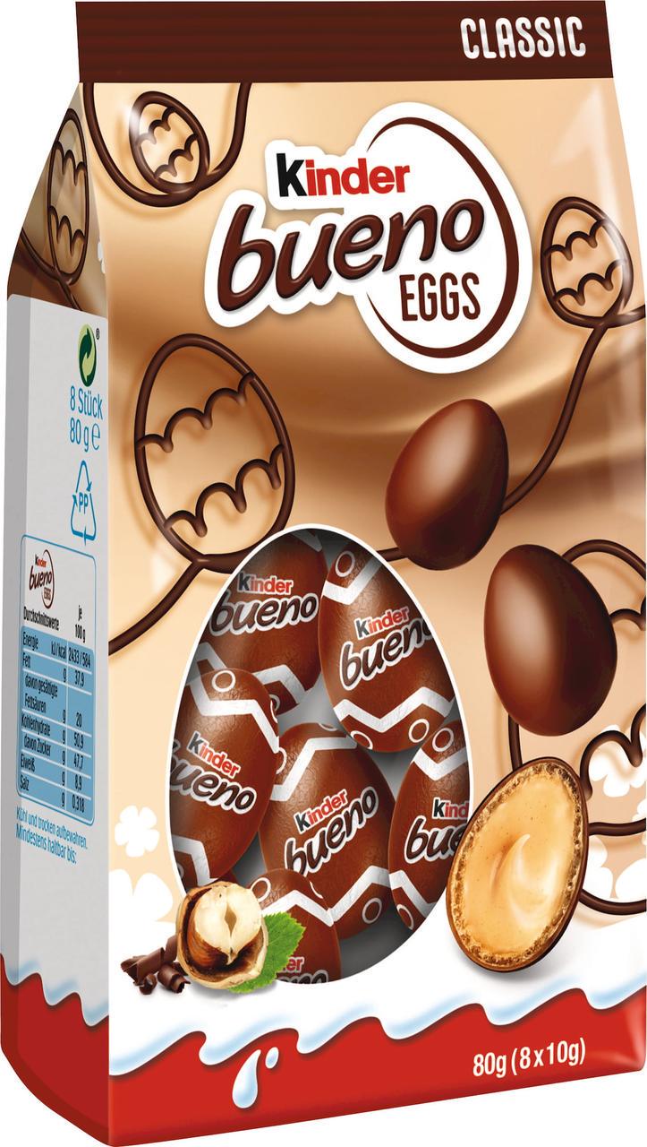 Конфеты шоколадные Kinder Bueno Eggs 80 г (1775644442)