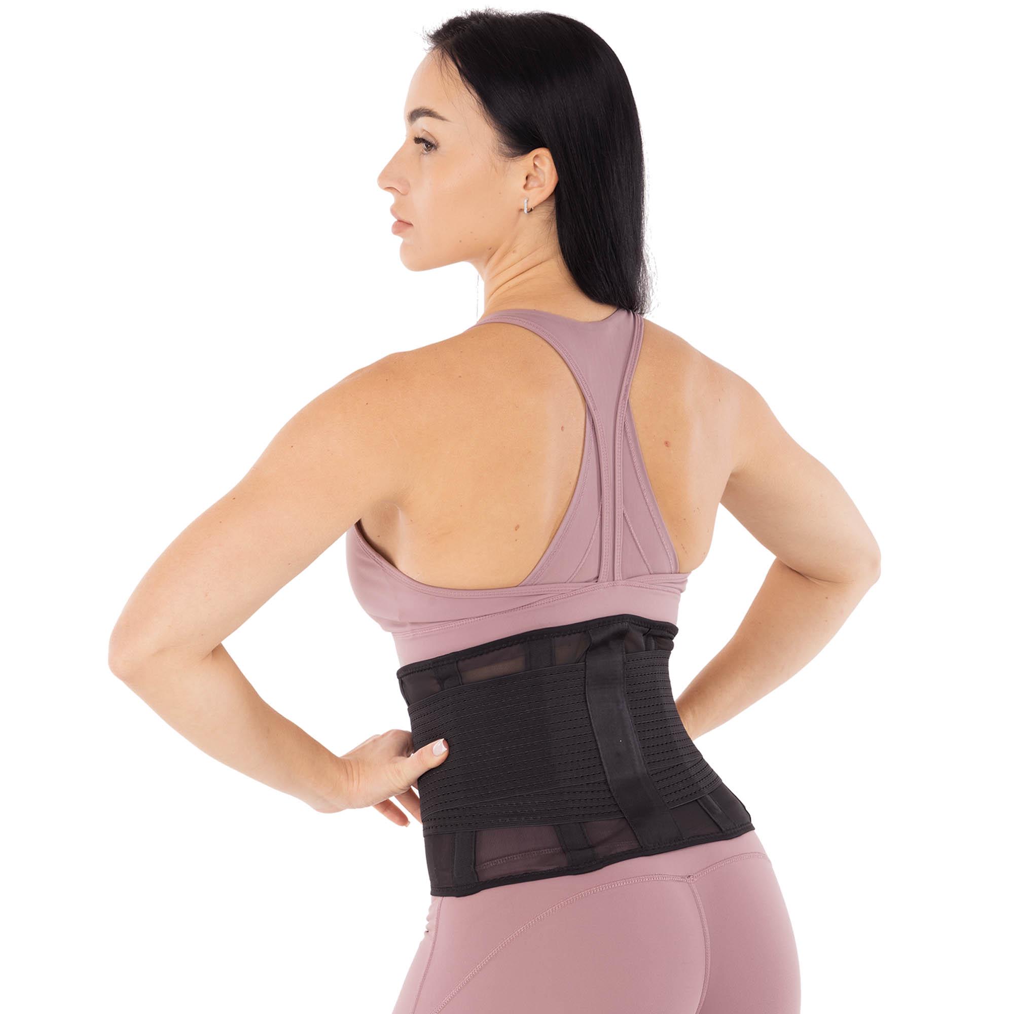 Пояс корсетный для спорта MUTE WAIST SUPPORT 9173 L Черный (25572825) - фото 8