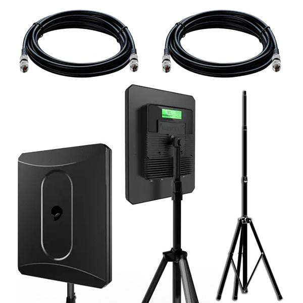 Комплект усиления сигнала Alientech DEIMOX Signal Booster Range Extender с кабелем RG-8 20 м х2 и штативом (epic1357)