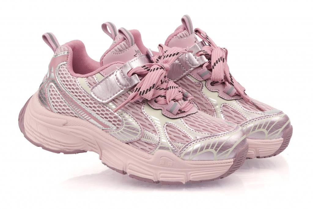 Кросівки для дівчаток у сітку р. 31 Рожевий (2220)