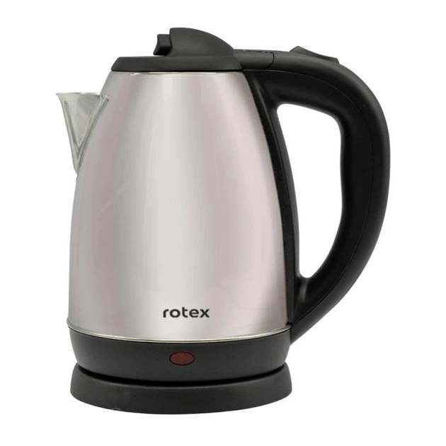 Электрочайник Rotex RKT10-B 1,5 л дисковый из нержавеющей стали 1500 Вт Серый (3199560312)
