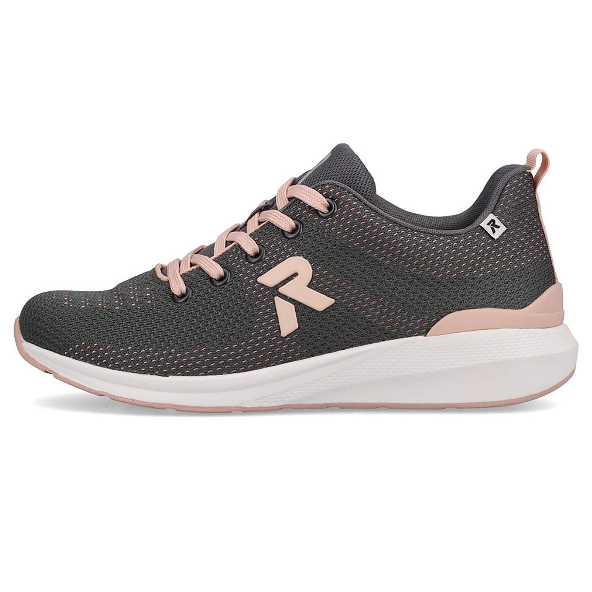 Кроссовки женские весенние Rieker р. 39 Серый/Розовый (089315-39) - фото 8 Кроссовки женские весенние Rieker р. 39 Серый/Розовый (089315-39) - фото 8