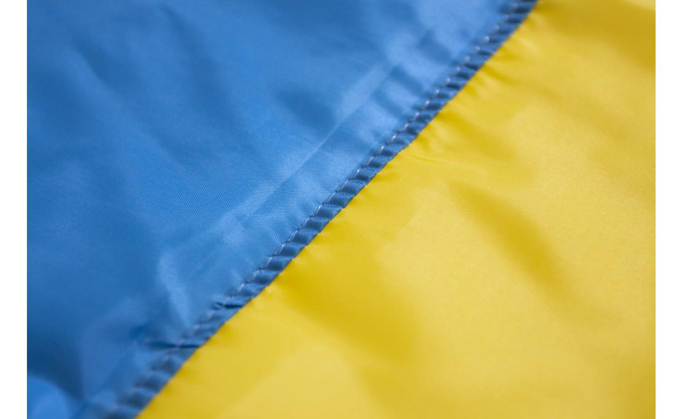 Флаг Украины нейлон 90х135 см (п6) - фото 2 Флаг Украины нейлон 90х135 см (п6) - фото 2