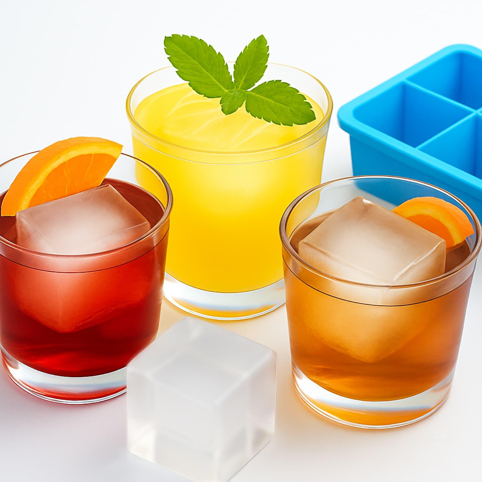 Форма для льда с крышкой Olin&Olin 8 кубиков по 5х5 см Голубой (0522-XL-8-SkyBlue) - фото 8 Форма для льда с крышкой Olin&Olin 8 кубиков по 5х5 см Голубой (0522-XL-8-SkyBlue) - фото 8