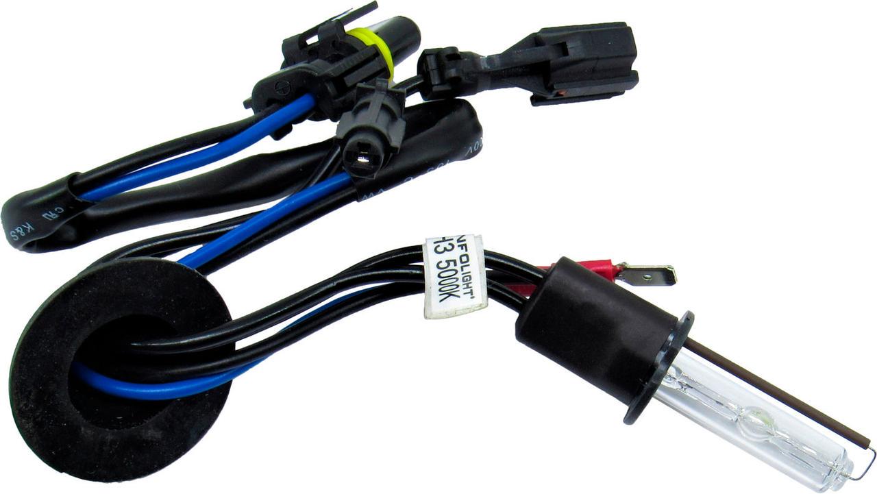Лампочка ксеноновая Infolight H3 5000К 35W H3.5000K
