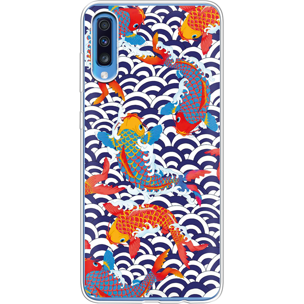 Чохол BoxFace Samsung A705 Galaxy A70 Koi Fish Прозорий силікон (36860-up2477-36860)