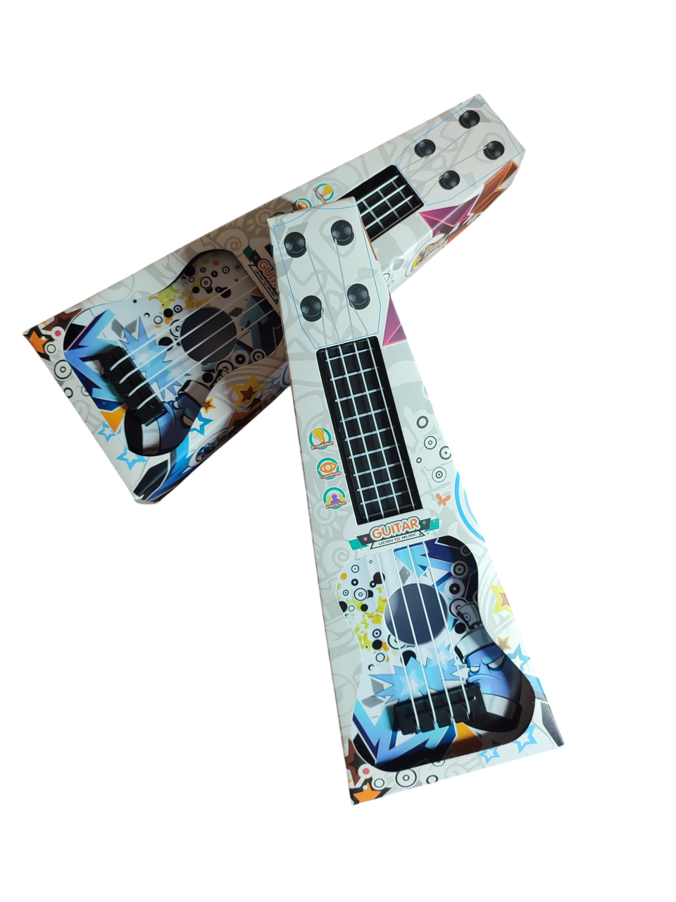 Іграшка маленька дитяча гітара 25 см - фото 2