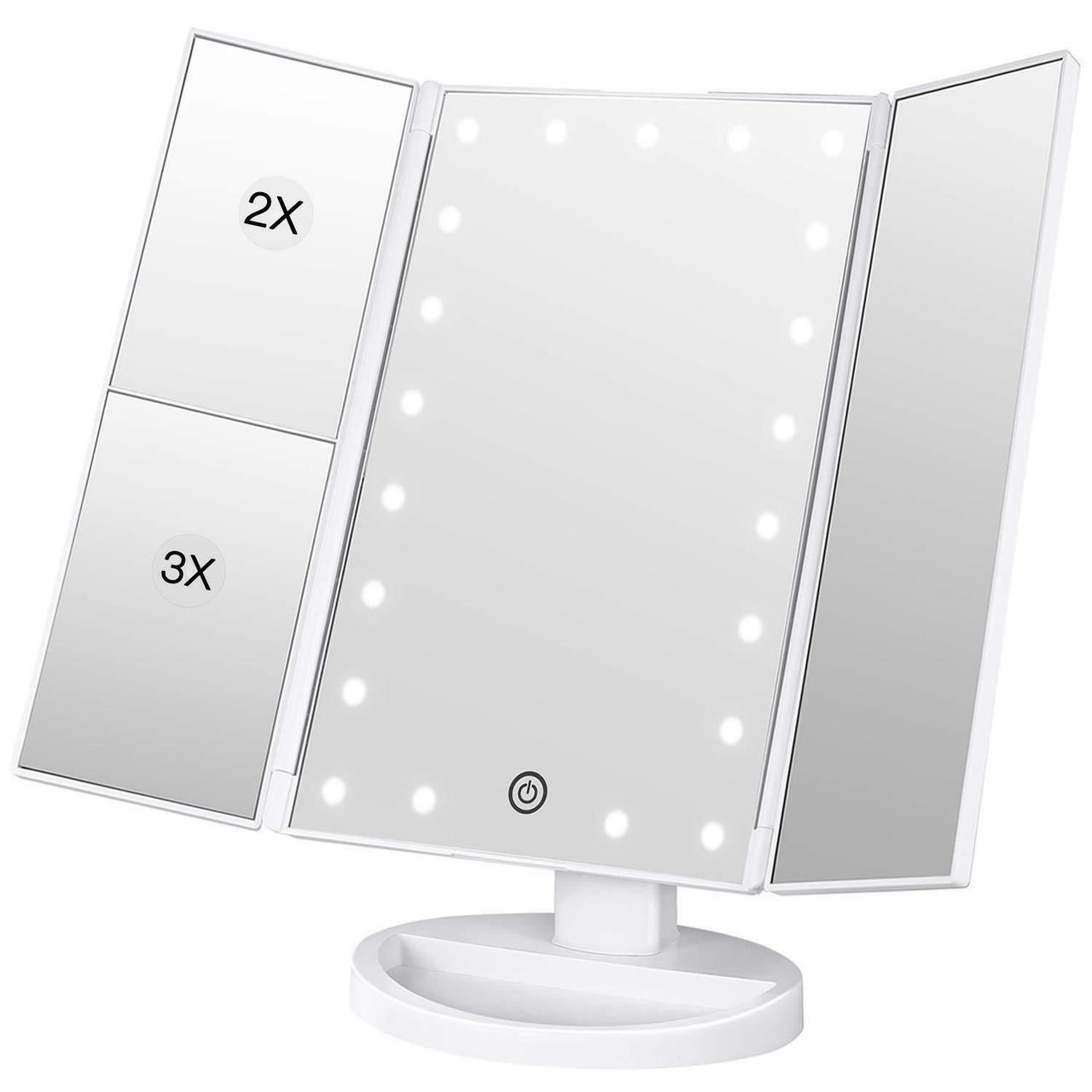 Дзеркало для макіяжу Superstar Magnifying Mirror з LED підсвічуванням (1166476759) - фото 3