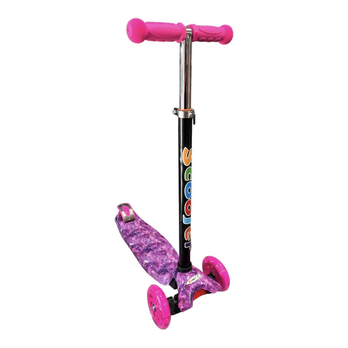 Самокат трехколесный Scooter Maxi Космос Розовый (SL4pink) Самокат трехколесный Scooter Maxi Космос Розовый (SL4pink)