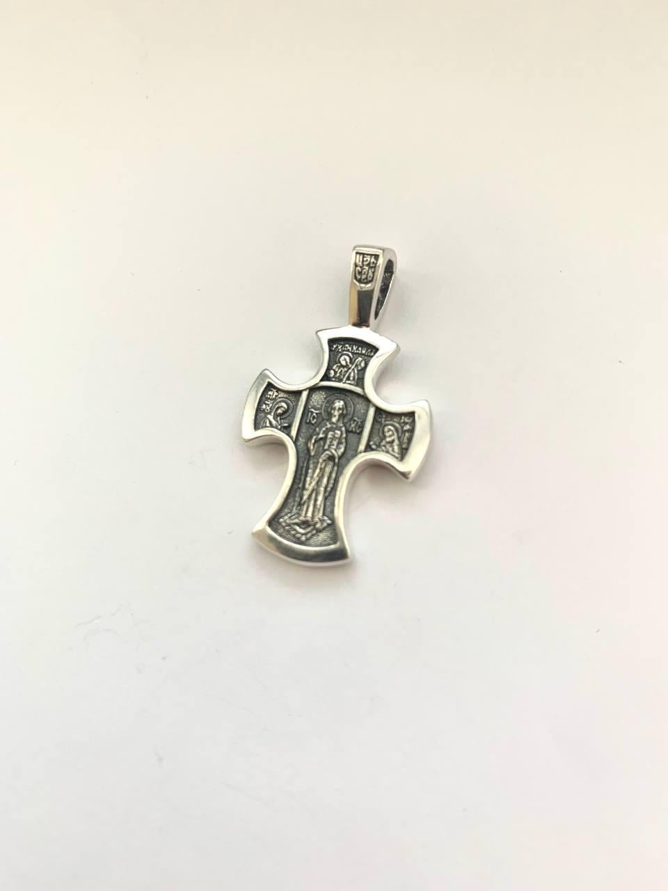 Крестик серебряный (8975)