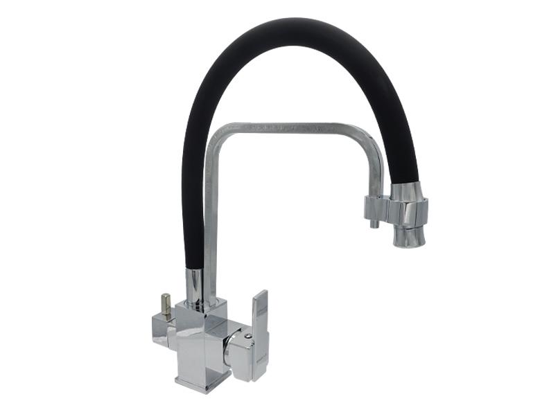 Смеситель для мойки MILLZ B.2405.0001 с боковой ручкой Черный (985) Смеситель для мойки MILLZ B.2405.0001 с боковой ручкой Черный (985)