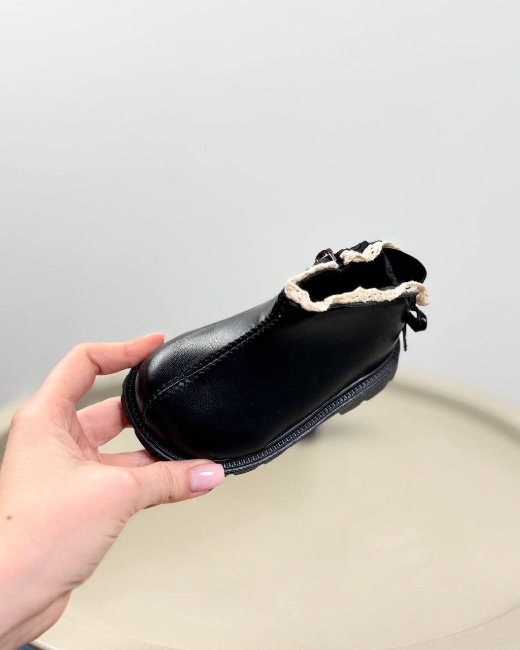 Ботинки детские осенние 1480 р. 19 Черный (25164375) - фото 8 Ботинки детские осенние 1480 р. 19 Черный (25164375) - фото 8