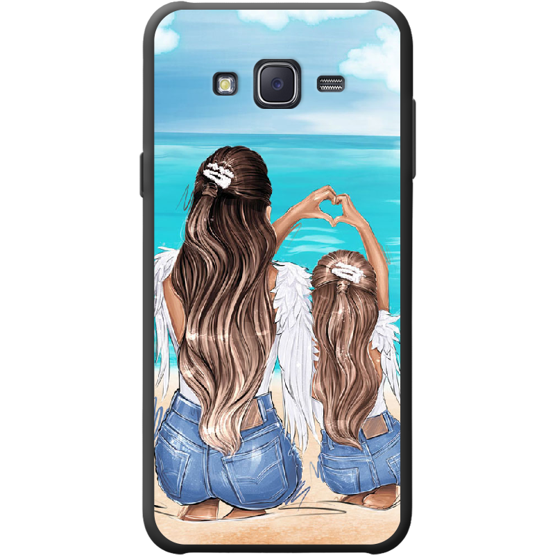 Чехол BoxFace Samsung J500H Galaxy J5 Family Vacation Черный силикон (25242-up2380-41568)