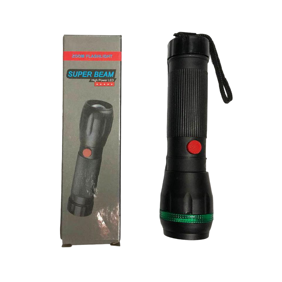 Фонарь ручной на батарейках с функцией зума (ws67257)