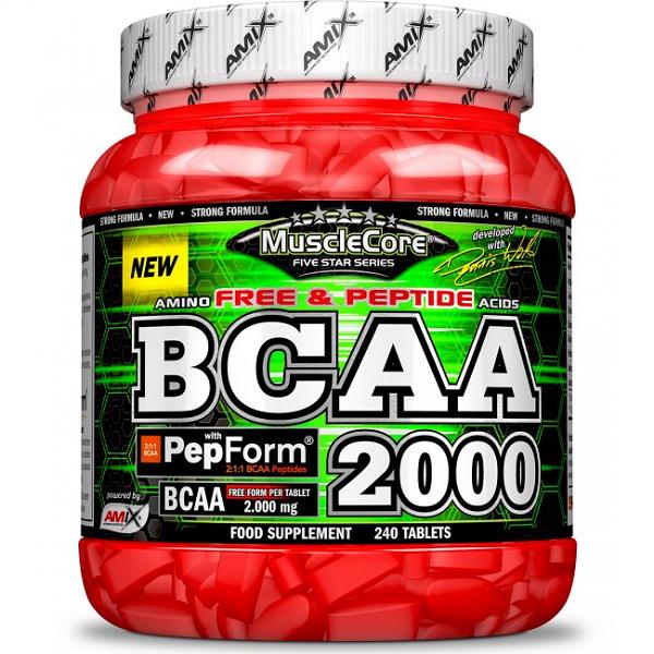 Аминокислота BCAA для спорта Amix Nutrition MuscleCore BCAA with PepForm 240 Tabs Аминокислота BCAA для спорта Amix Nutrition MuscleCore BCAA with PepForm 240 Tabs