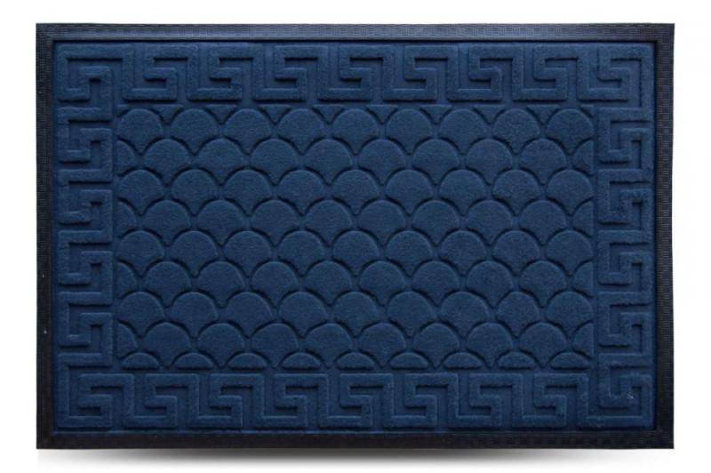 Коврик придверный Dariana D-5210 60х90 см Синий (5-D-52)