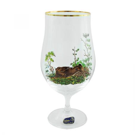 Бокал для пива Bohemia Заяц 550 мл (6437)