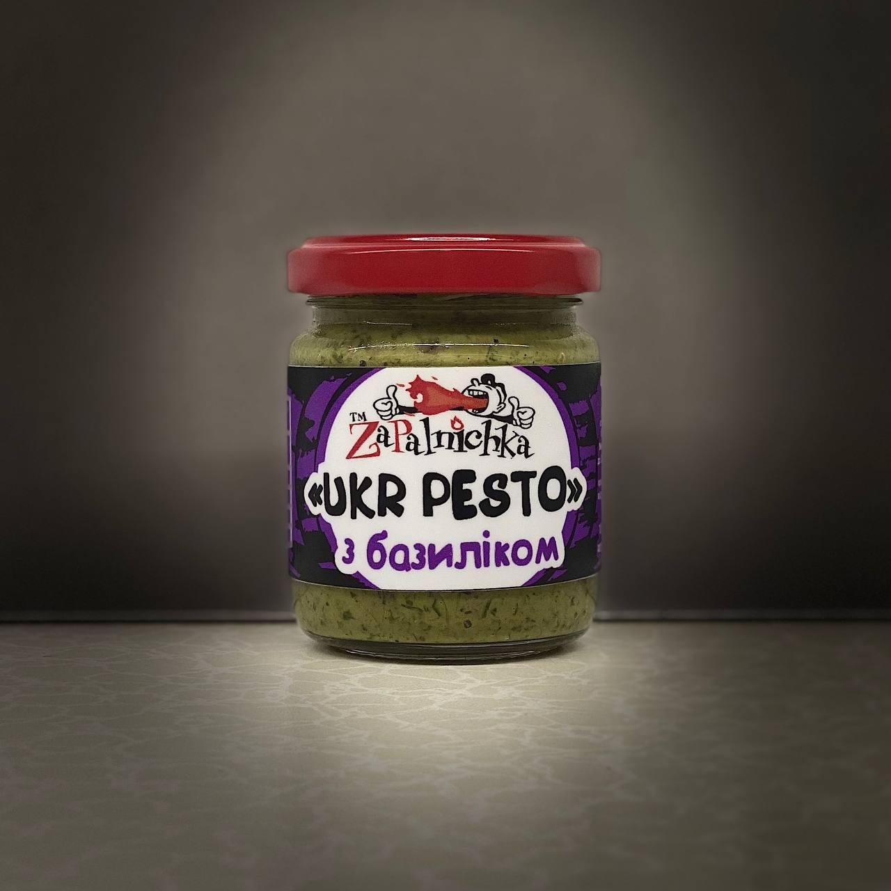 Соус ZaPalnichka УКР PESTO с базиликом 100 мл