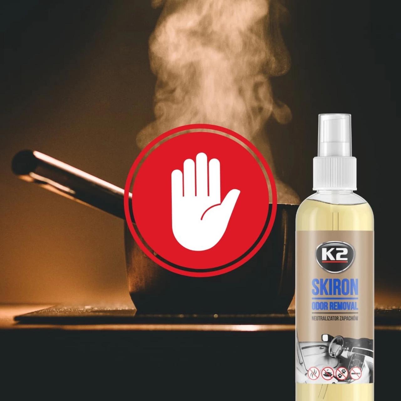 Нейтрализатор запаха и освежитель воздуха К2 Skiron с распылителем 250 мл (V023) - фото 4