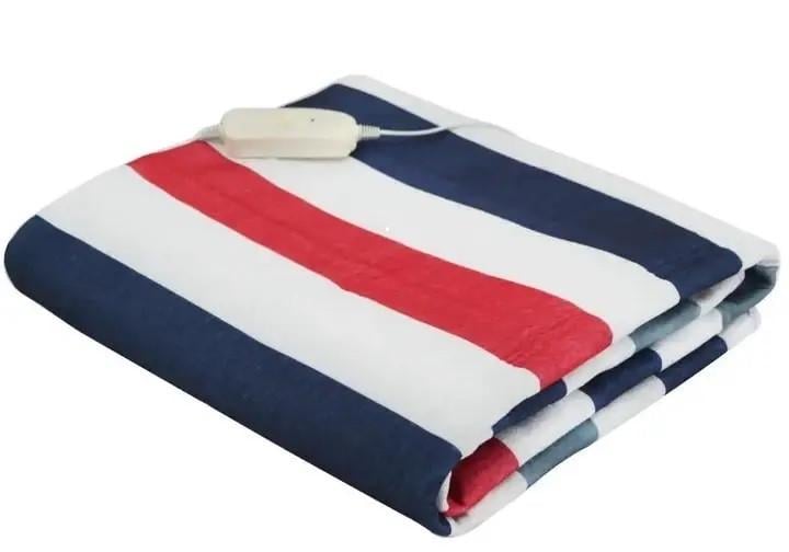 Электропростынь Electric Blanket с подогревом в полоску 150х170 см Электропростынь Electric Blanket с подогревом в полоску 150х170 см