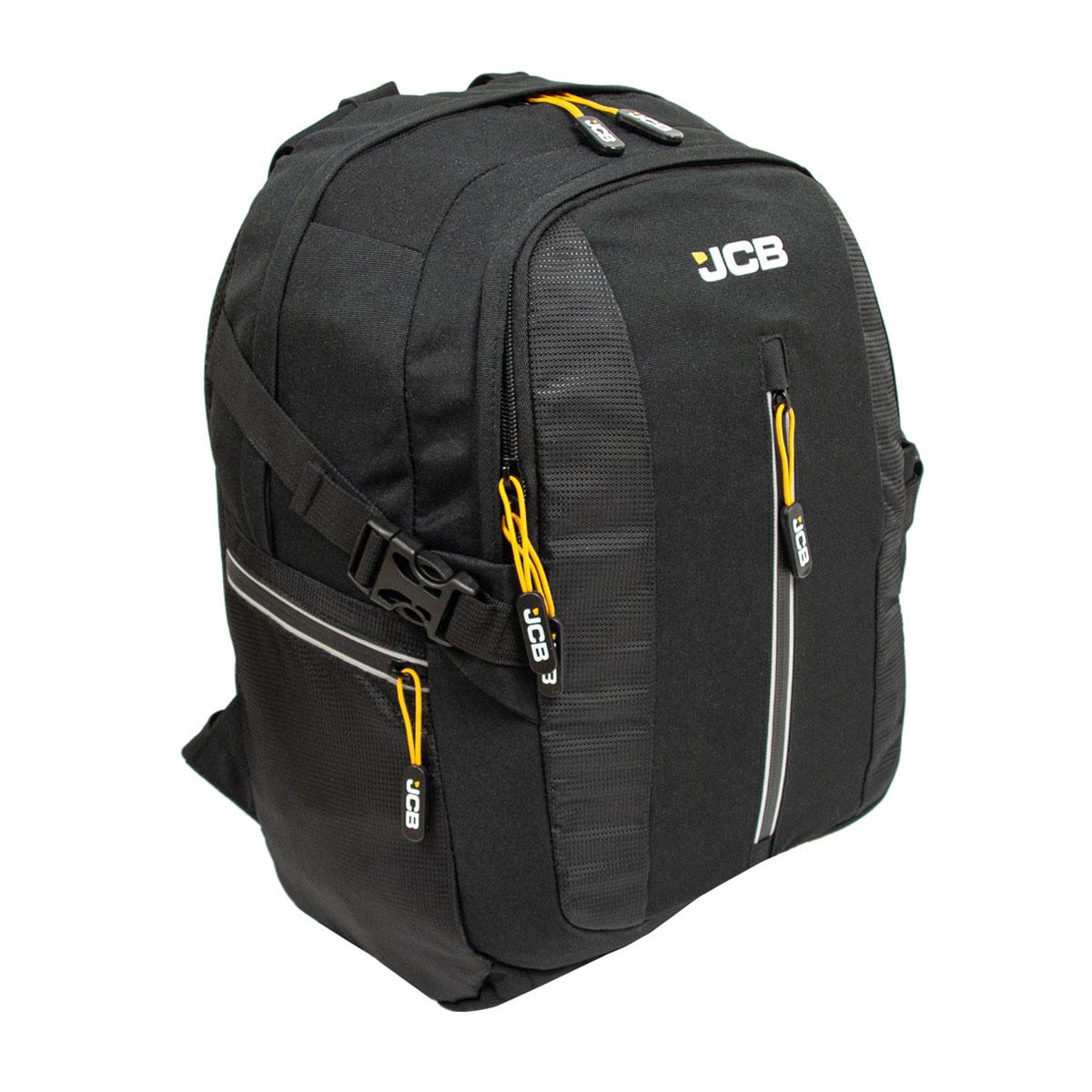 Городской рюкзак JCB BP66 Black/Yellow - фото 2