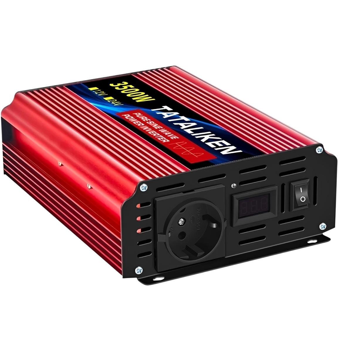 Инвертор 12V 220V Tataliken 3500W с розеткой