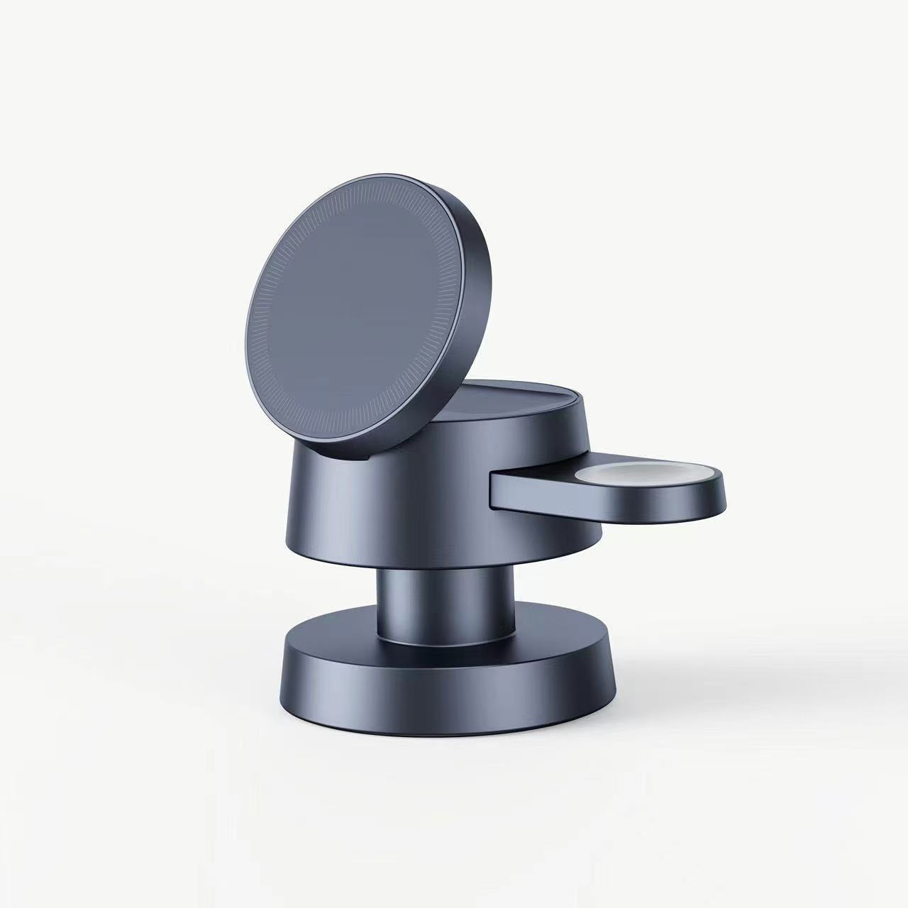 Зарядное устройство док-станция СТЕНД 4в1 WS40AP-25W Lightning Графит (719347)