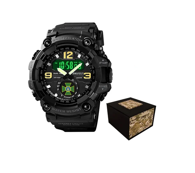 Наручные часы Awarder 004BKDPS ДПС с коробкой Черный Наручные часы Awarder 004BKDPS ДПС с коробкой Черный