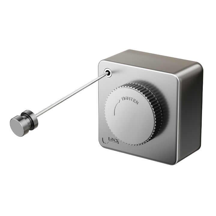 Сушарка для білизни витяжна з автоматичним поверненням сталевого троса 4,2 м (KS180720251423)