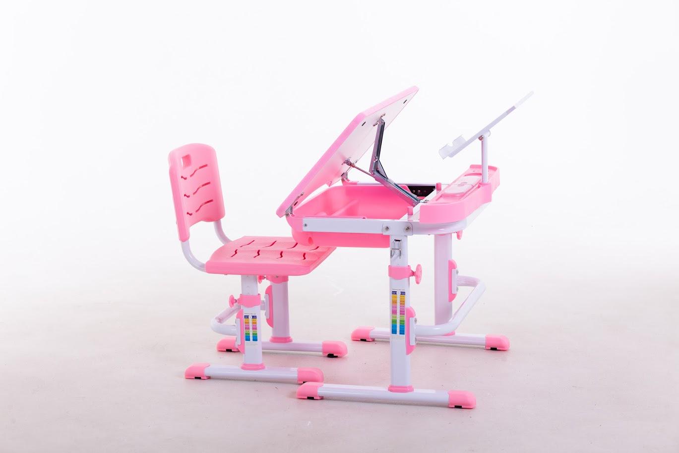 Комплект мебели Sector DS70-H PINK парта/стул (KS034) - фото 2 Комплект мебели Sector DS70-H PINK парта/стул (KS034) - фото 2