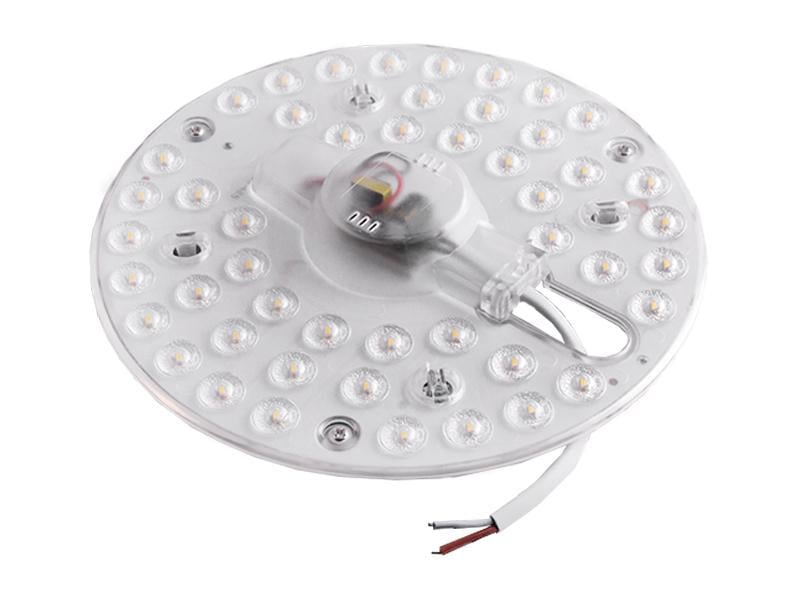 Модуль светодиодный LEDUA 2835 48LED 165-265V 1800Lm 24W 6500K магнит LR107 (2100)