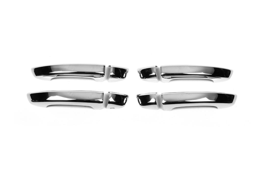 Накладки на ручки Omsa Line для Volkswagen Touareg 2010-2018 гг. нержавеющая сталь Хром