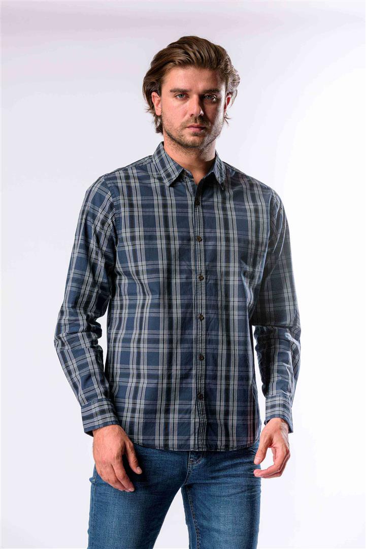 Сорочки чоловічі Kvl 10202152 L Синій