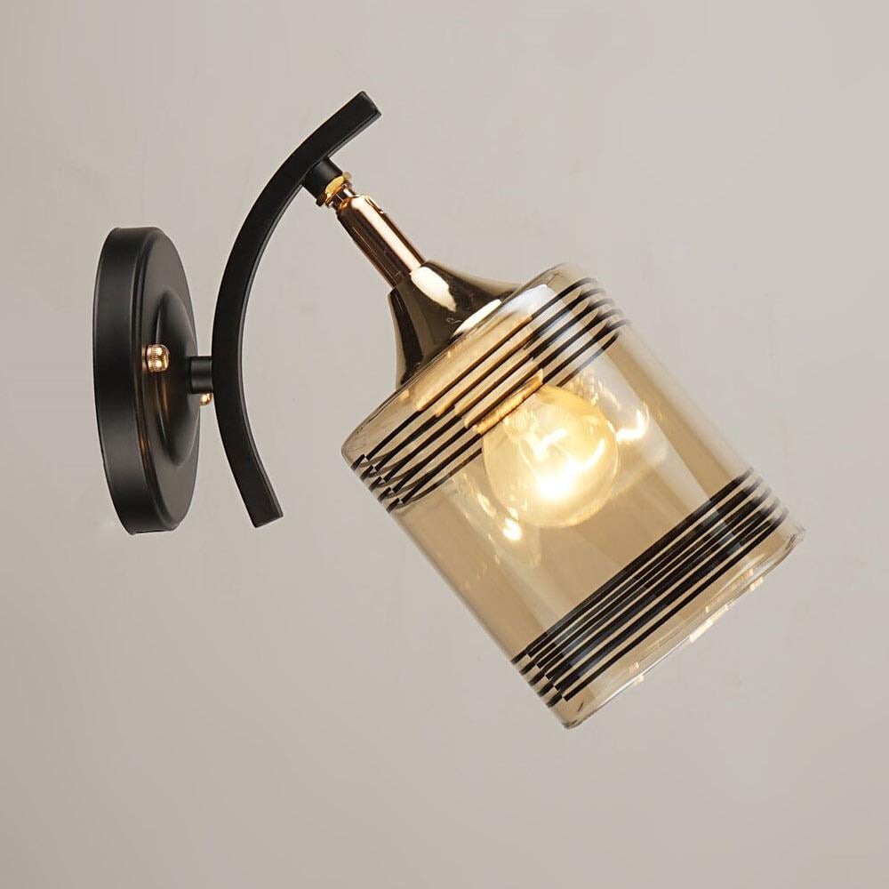 Настінний світильник Light House SRS-19504/1W BK/FGD Чорний/Золотий