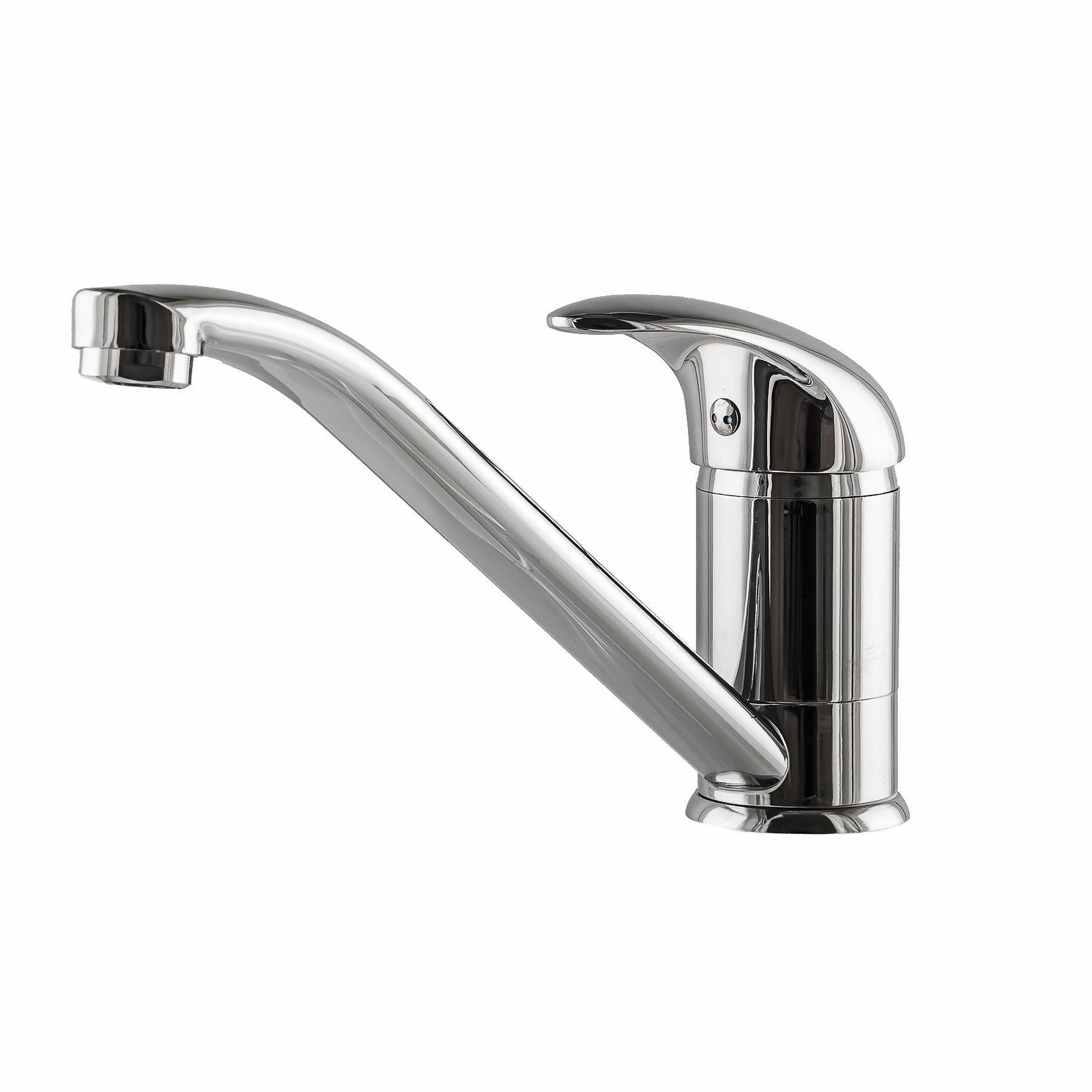 Смеситель для кухни Cristal Perfect GPE-0203-Big на гайке латунь