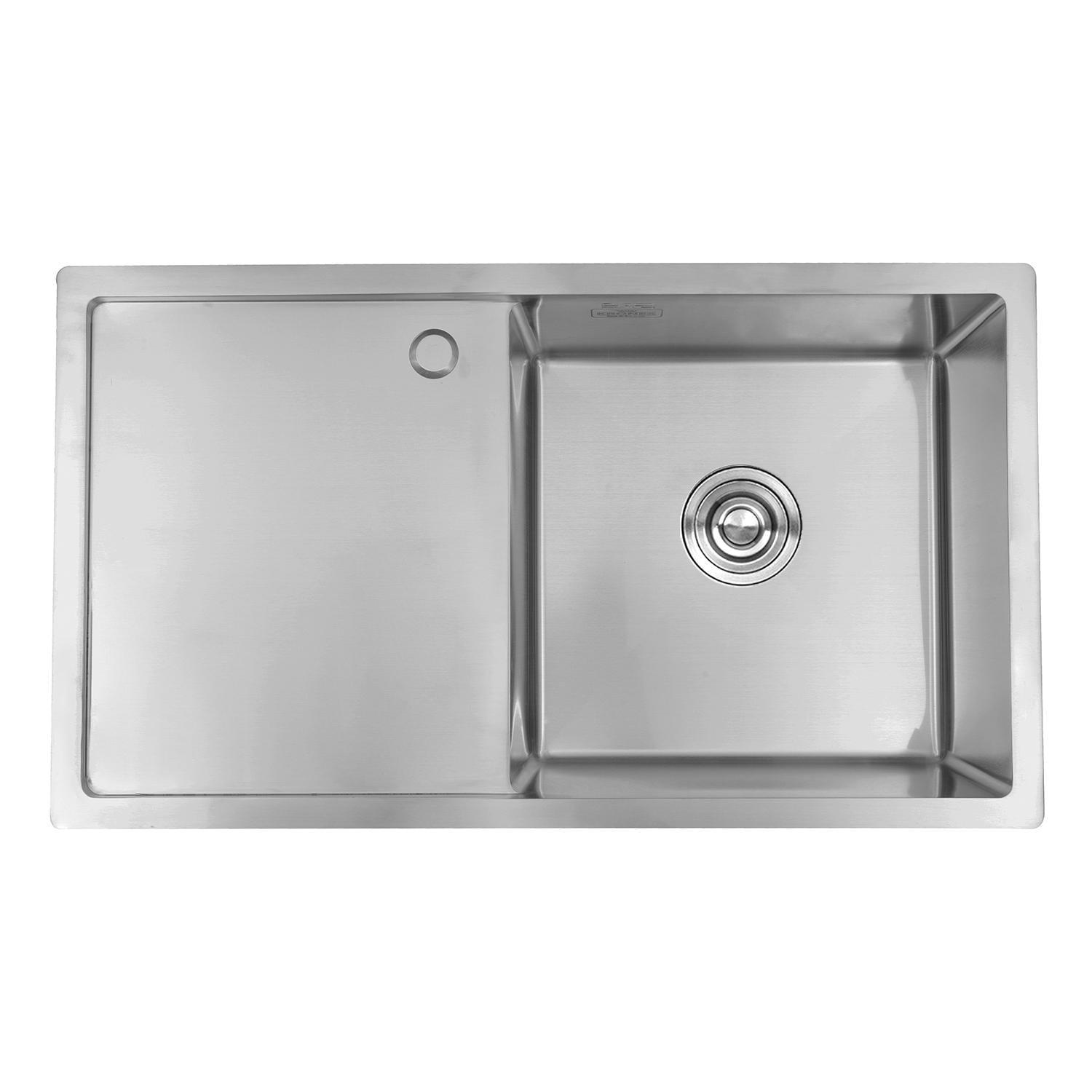 Мийка для кухні Kroner KRP Geburstet 7844RHM 3,0/1,0 мм (CV022804) Мийка для кухні Kroner KRP Geburstet 7844RHM 3,0/1,0 мм (CV022804)