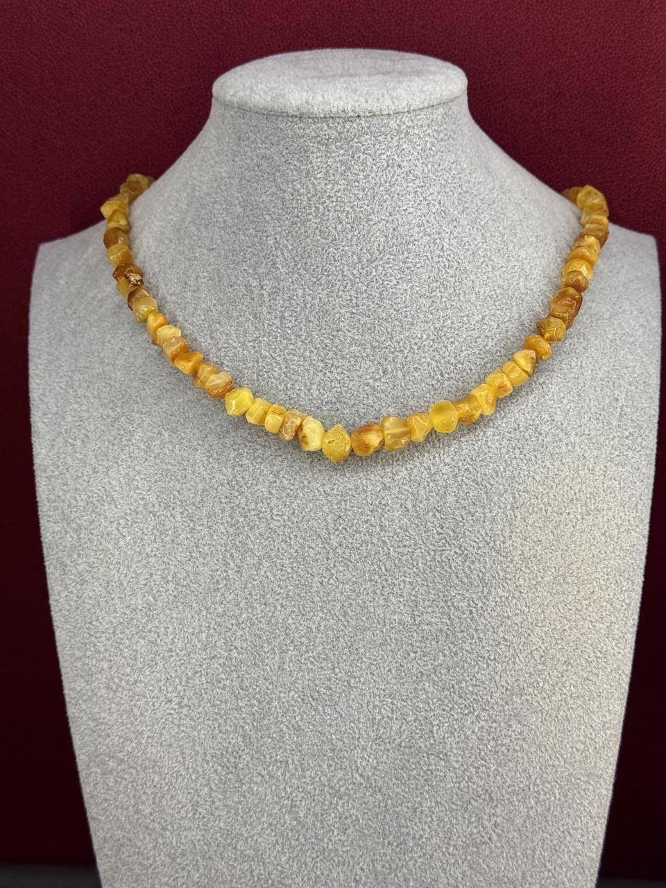 Ожерелье из янтаря лечебное 49 см (н-735)