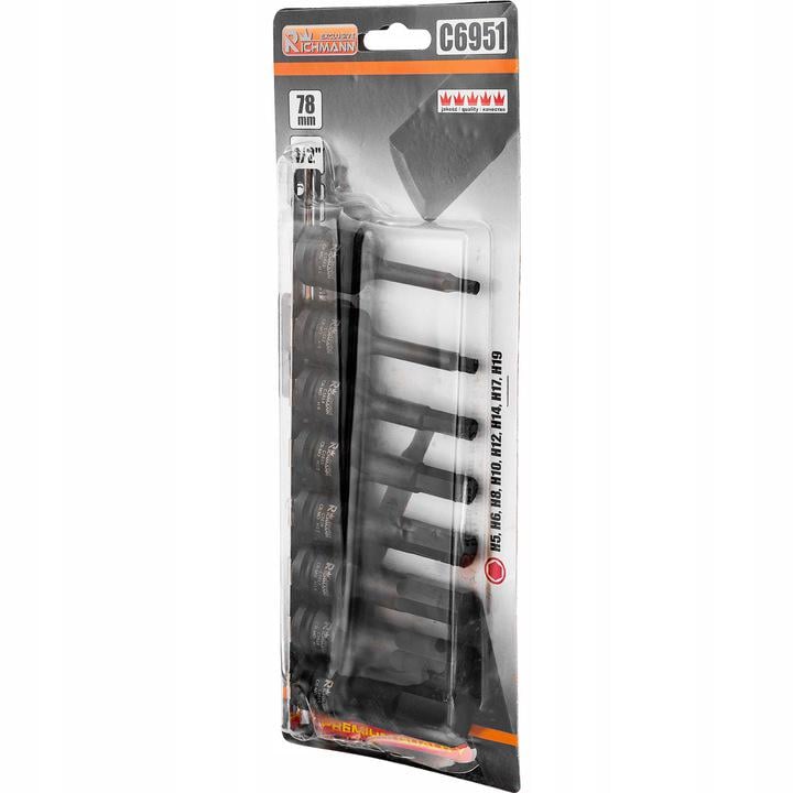 Набор шестигранников ударных Richmann IMBUS/HEX H5-H19 8 шт. (C6951) - фото 3 Набор шестигранников ударных Richmann IMBUS/HEX H5-H19 8 шт. (C6951) - фото 3