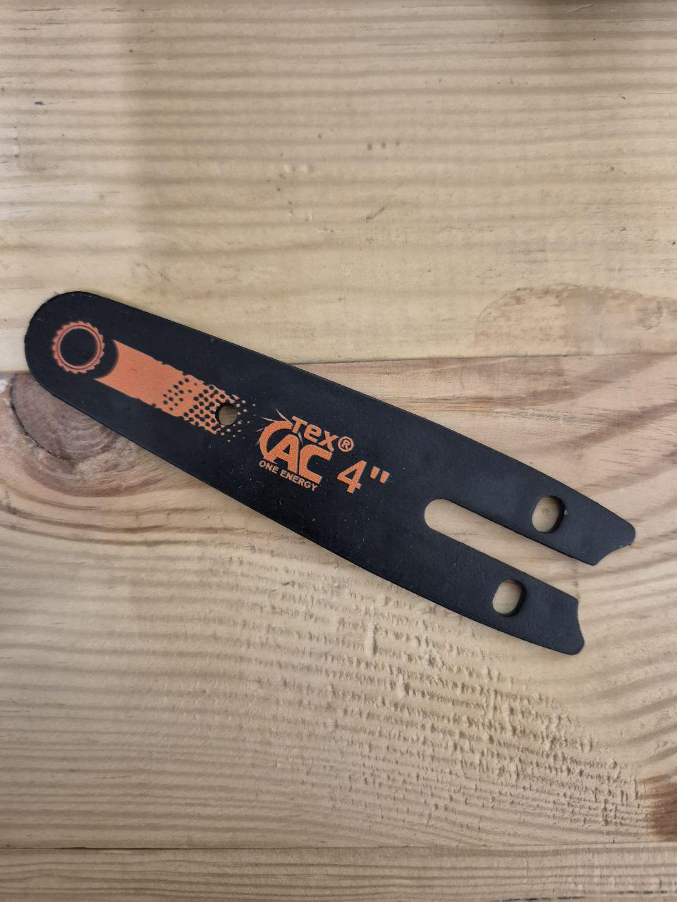 Шина до акумуляторної пили 4" 28 ланок 10 см (Tex.AC TA-S4B)