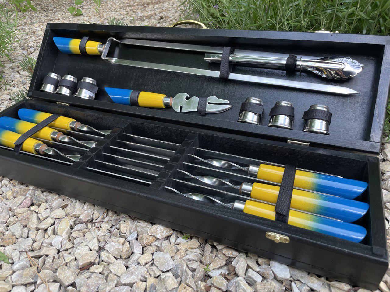 Набір шампурів UK Grill у кейсі (11220842)