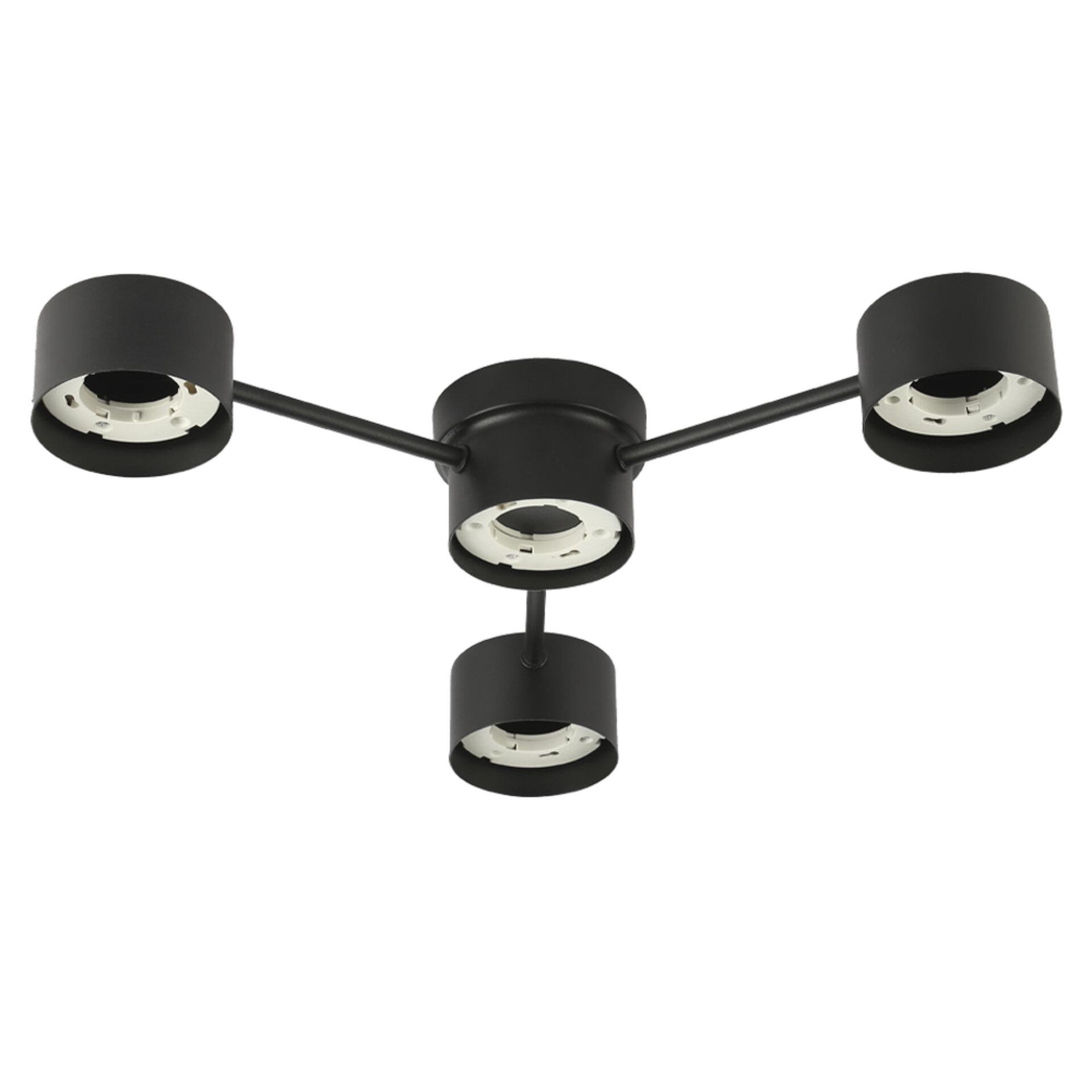 Люстра потолочная ETRON Axis 1-EFP-2200 GX53 4x15W Черный