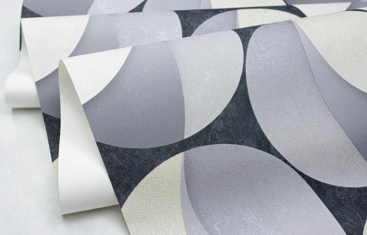 Обои флизелиновые SINTRA Sphere 512449 декор винил горячего тиснения 1,06х10,05 м Разноцветный