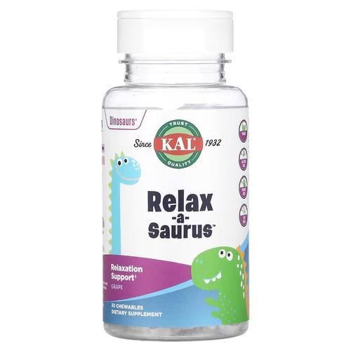 Мультивітаміни для дітей KAL Relax-a-Saurus 30 Chewables (CAL-60221)