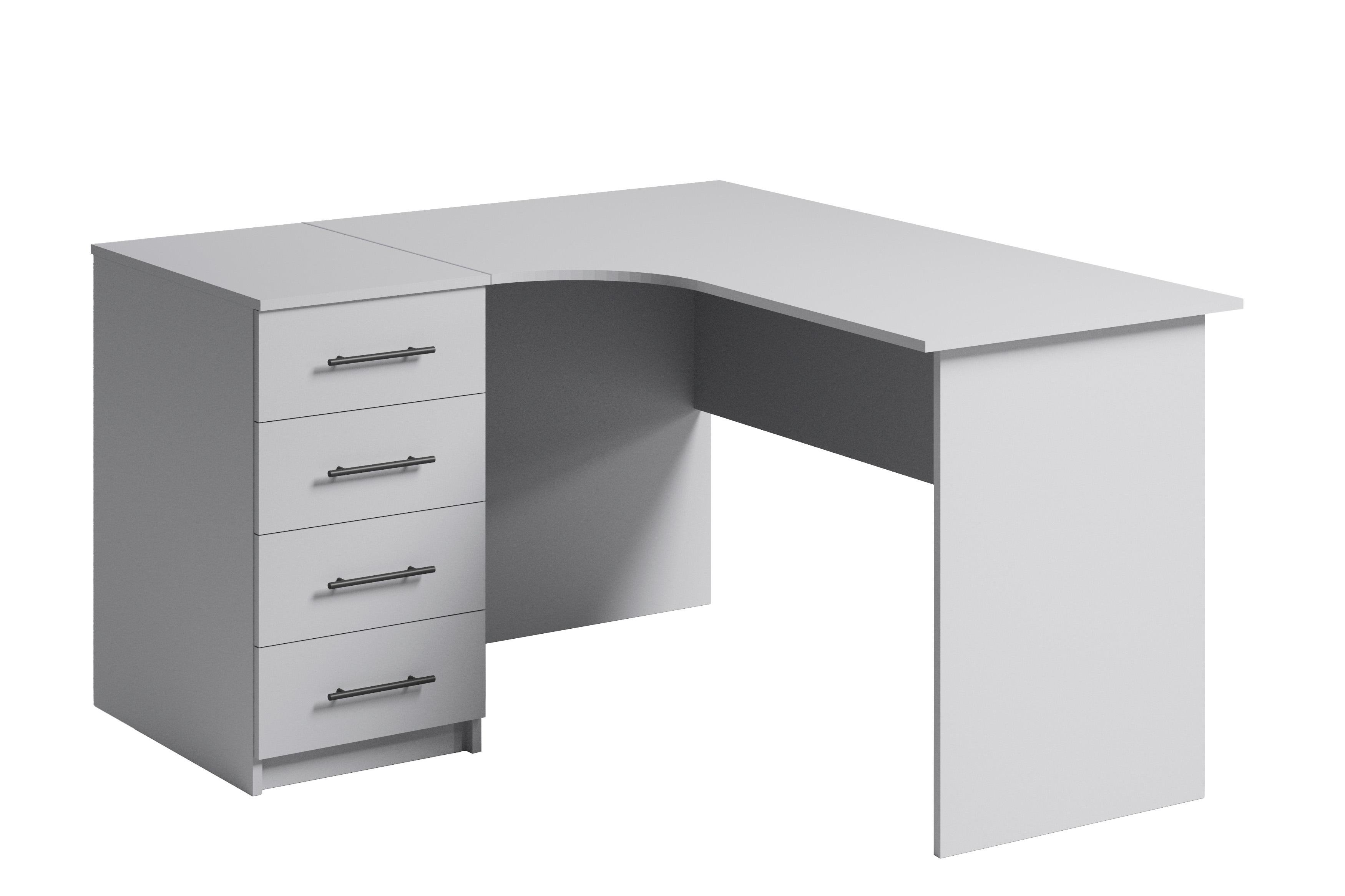 Письмовий стіл кутовий ОП-201+404+301 Orange-Line Сіра мишка (400959)