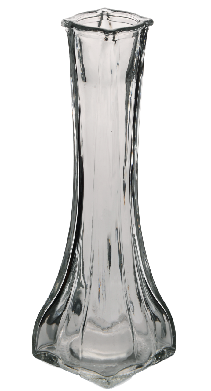 Ваза для цветов VIVA LILY стеклянная 20,5 см Прозрачный (A060167) - фото 1