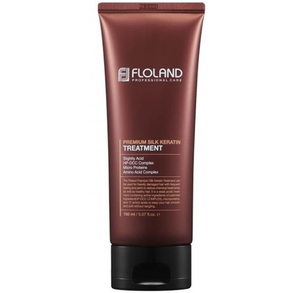 Кондиционер-маска для волос Floland Premium Silk Keratin Treatment восстанавливающий 150 мл (1437536079) Кондиционер-маска для волос Floland Premium Silk Keratin Treatment восстанавливающий 150 мл (1437536079)